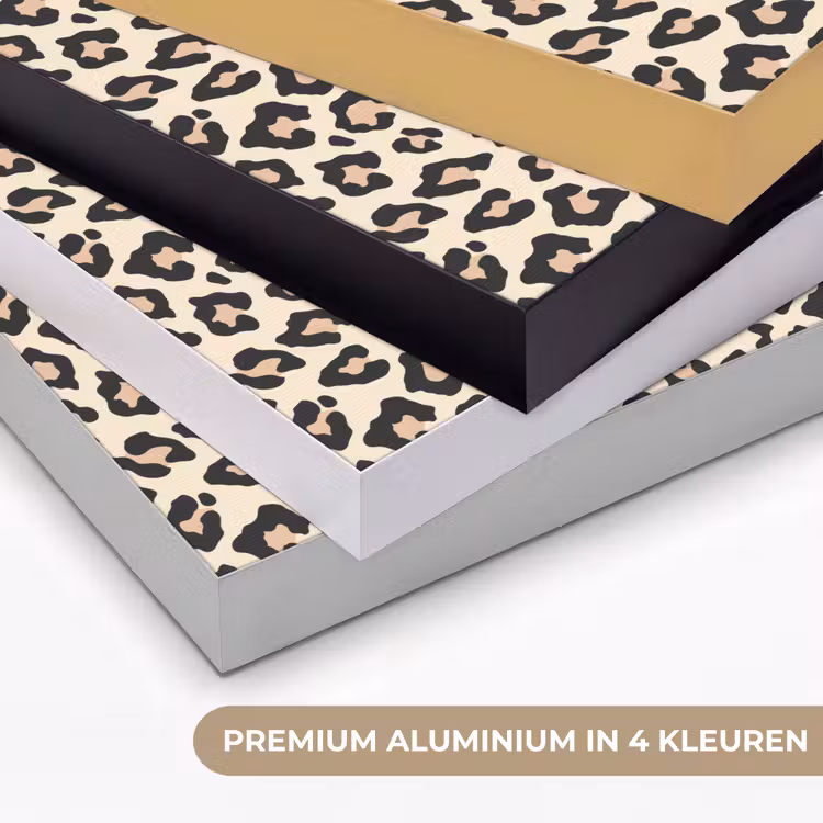 Art Frame - Panterprint - Patroon - Bruin — 2