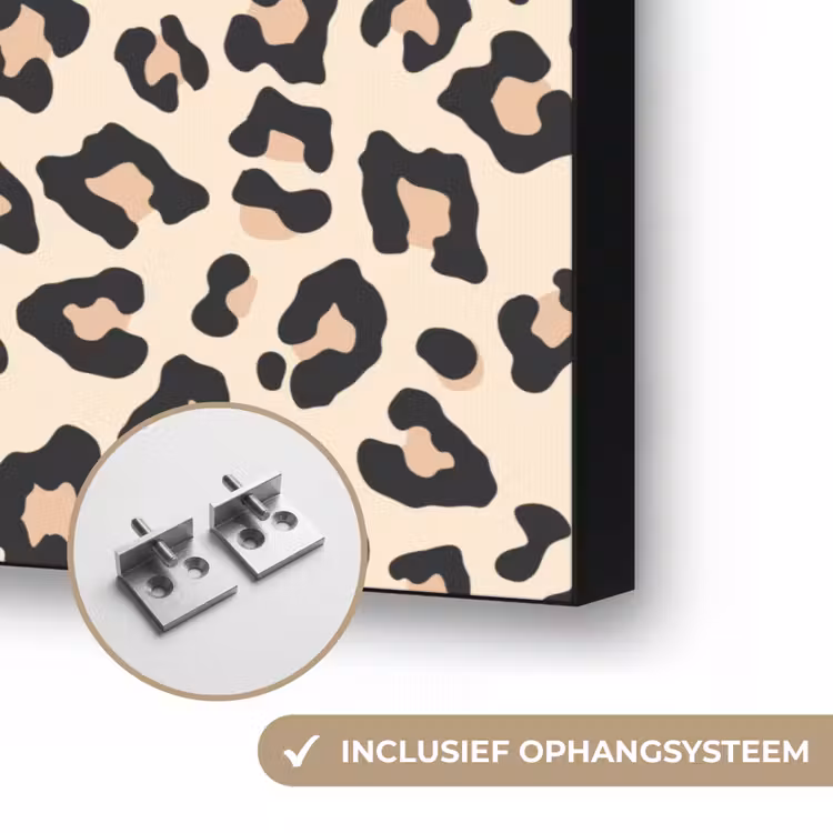 Art Frame - Panterprint - Patroon - Bruin — 6