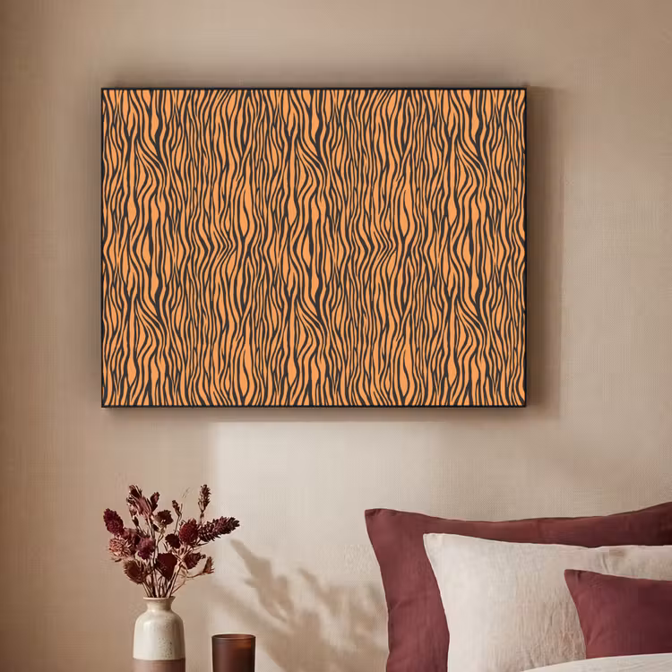Art Frame - Tijger - Oranje - Patroon - Strepen — 3