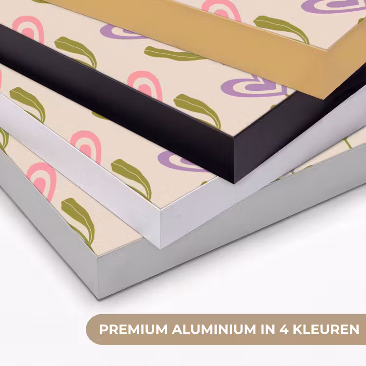 Art Frame - Bloemen - Hartjes - Patroon — 2