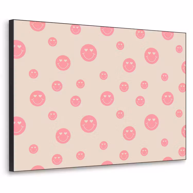 Art Frame - Smiley - Hart - Ogen - Patroon — 1