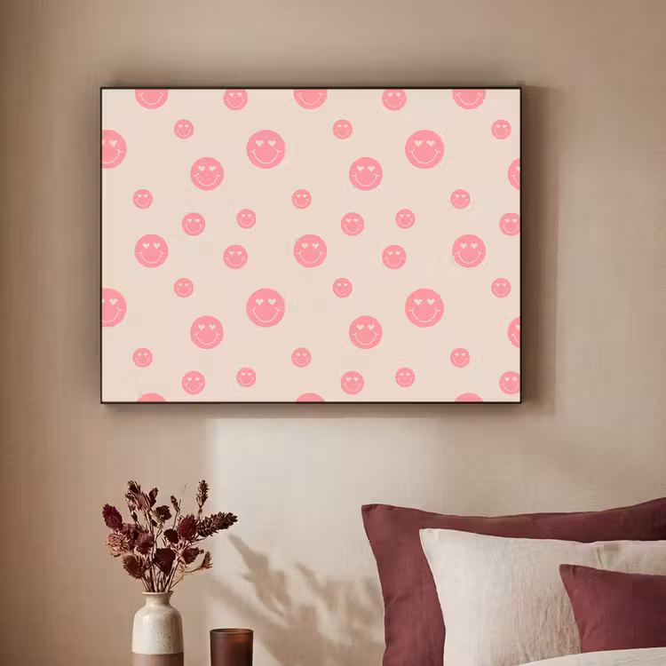 Art Frame - Smiley - Hart - Ogen - Patroon — 3