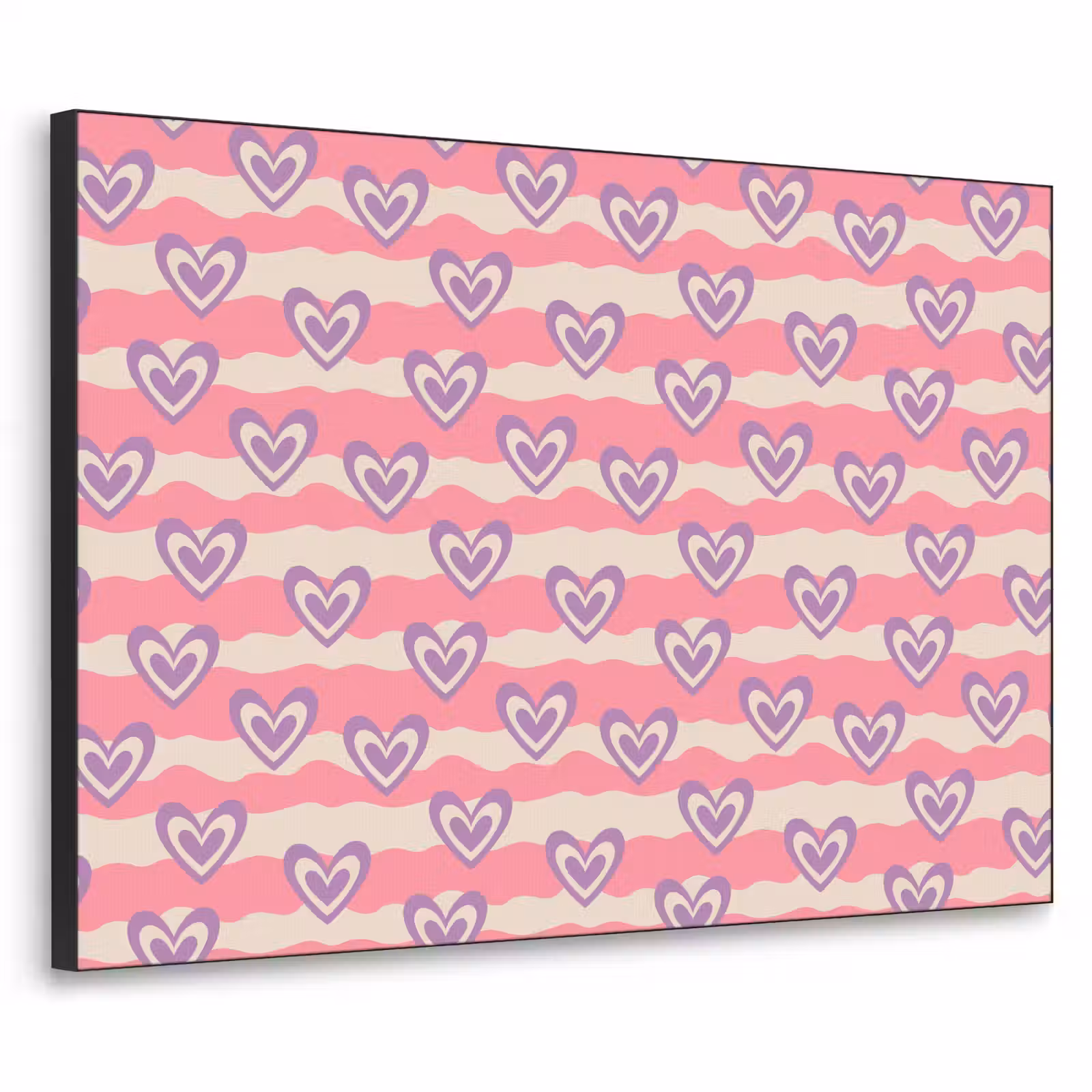 Art Frame - Golven - Patroon - Hartjes - Retro — 1