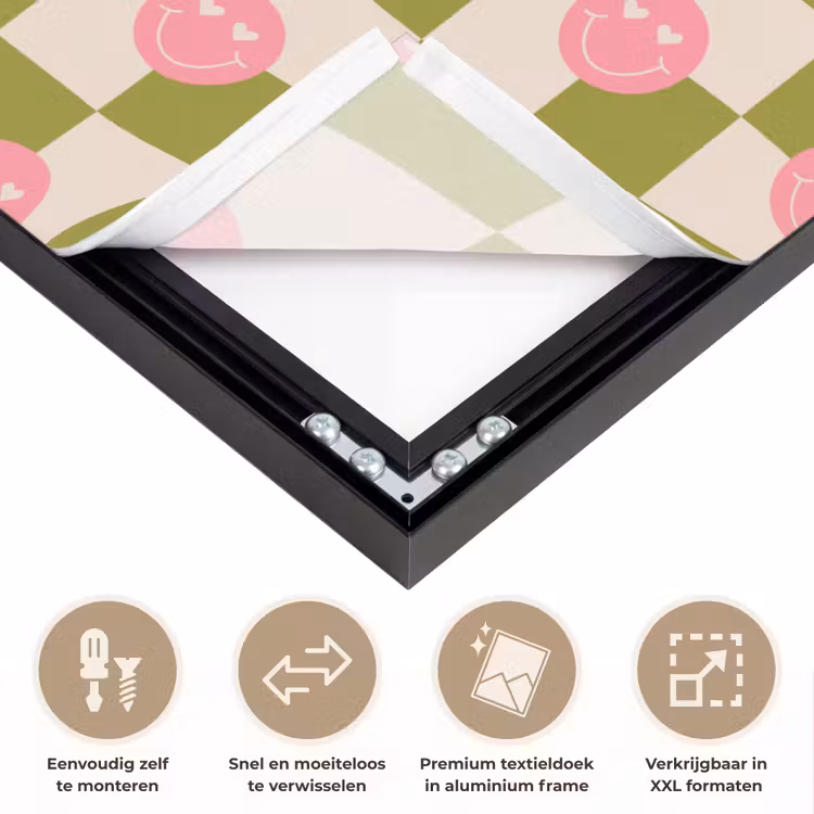 Art Frame - Patroon - Smileys - Blokken — 4