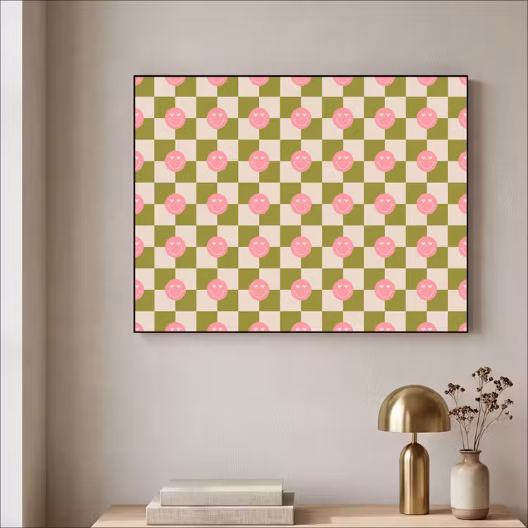 Art Frame - Patroon - Smileys - Blokken — 5