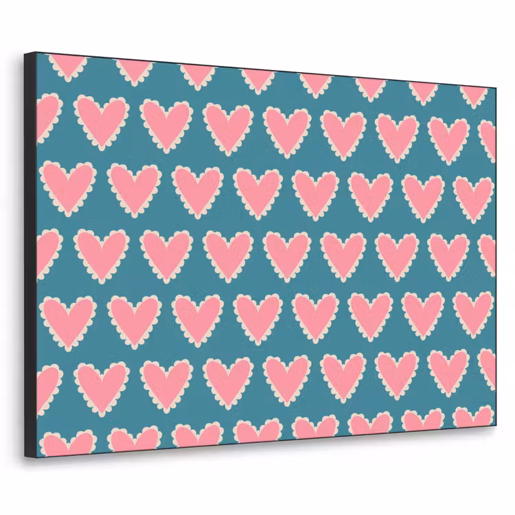 Art Frame - Retro - Hartjes - Patroon — 1