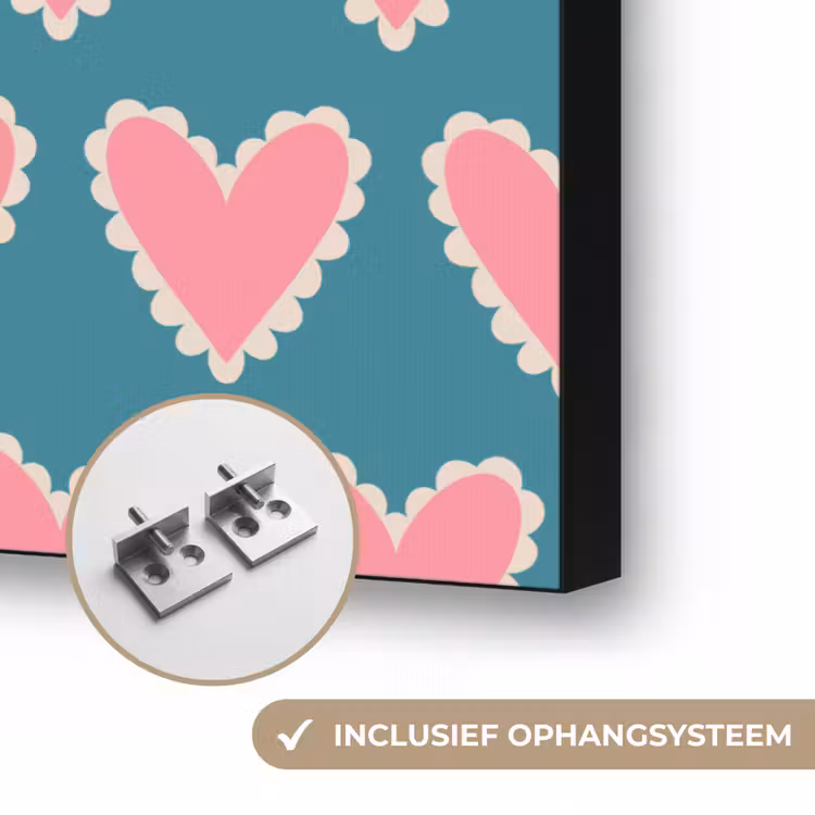 Art Frame - Retro - Hartjes - Patroon — 6