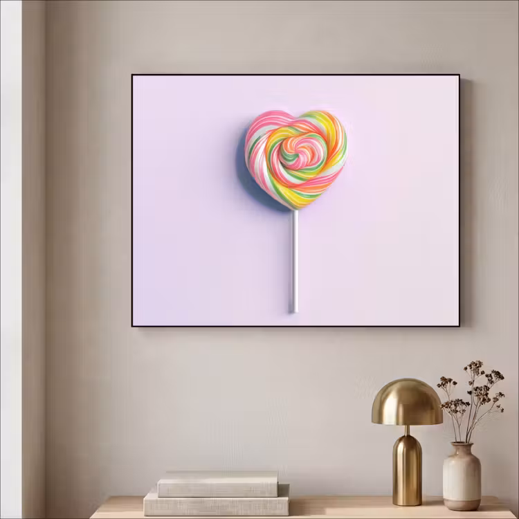 Art Frame - Hart - Lolly - Snoep — 5