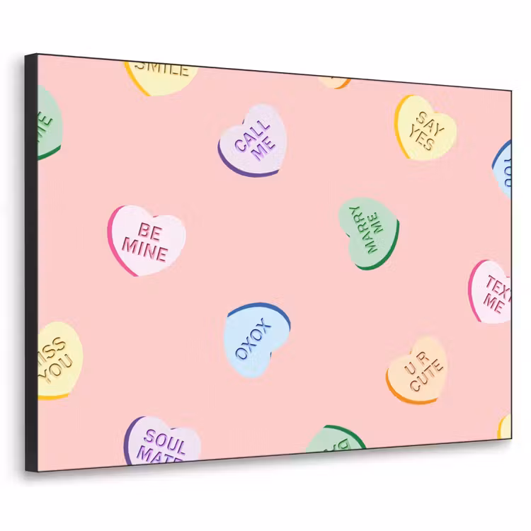 Art Frame - Hart - Snoep - Pastel - Tekst — 1