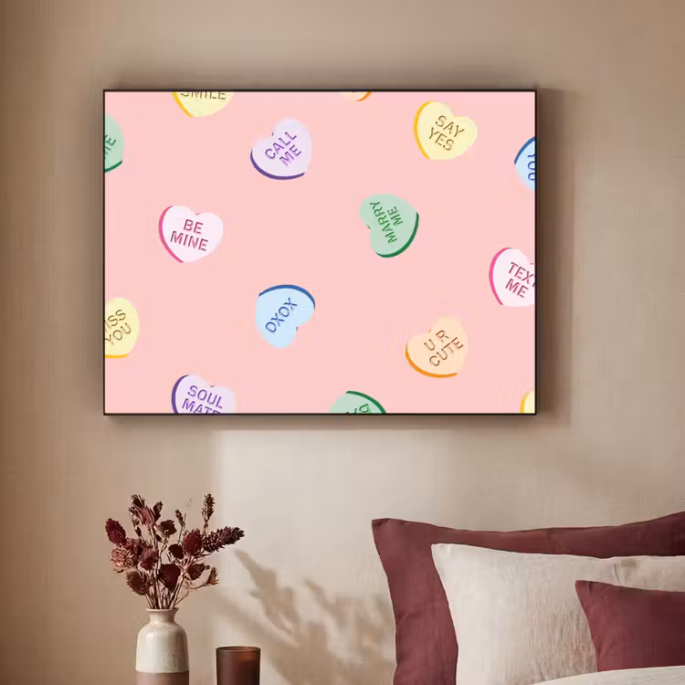 Art Frame - Hart - Snoep - Pastel - Tekst — 3