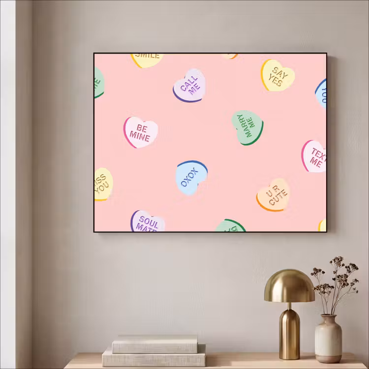 Art Frame - Hart - Snoep - Pastel - Tekst — 5
