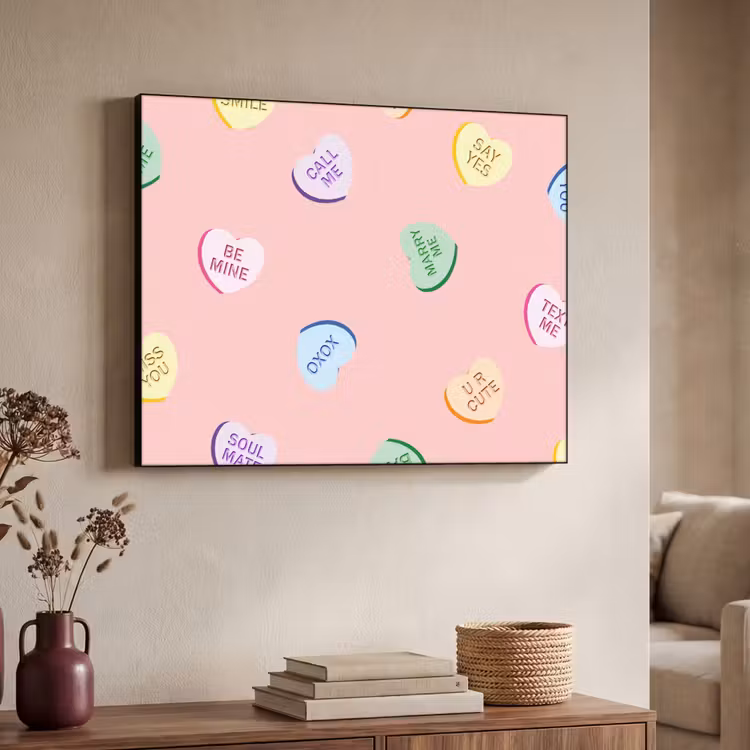 Art Frame - Hart - Snoep - Pastel - Tekst — 7