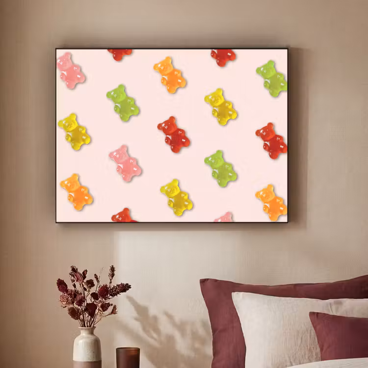 Art Frame - Kleur - Snoep - Roze — 3