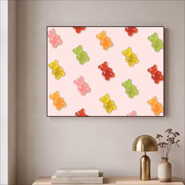 Art Frame - Kleur - Snoep - Roze — 5