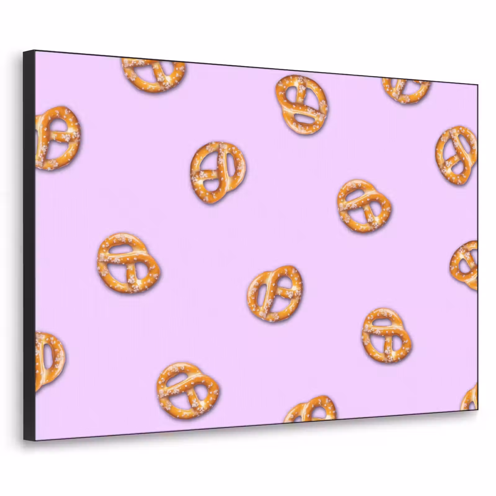 Art Frame - Pretzels - Eten - Paars — 1
