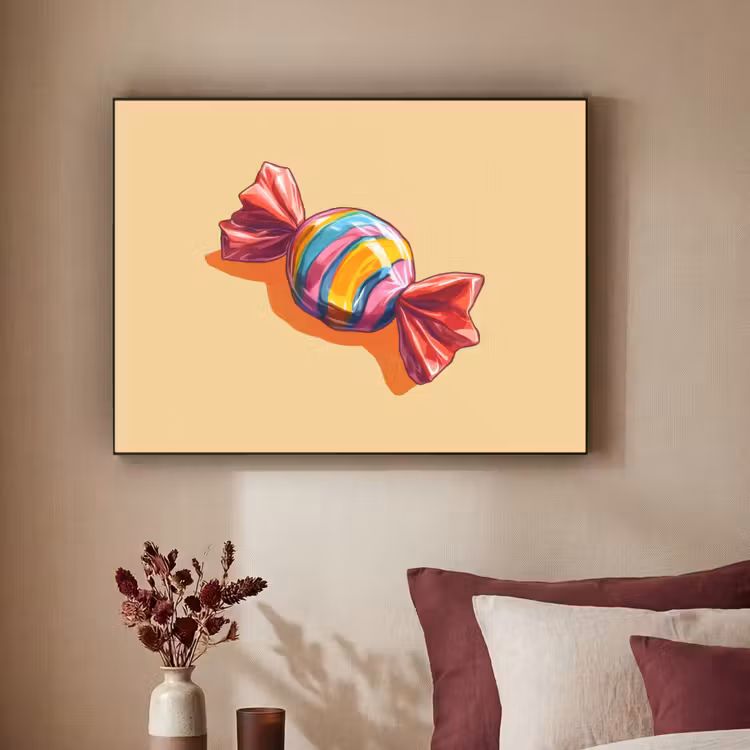 Art Frame - Geel - Snoep - Kleur — 3