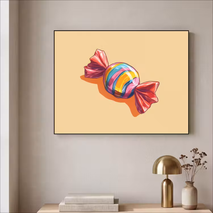 Art Frame - Geel - Snoep - Kleur — 5