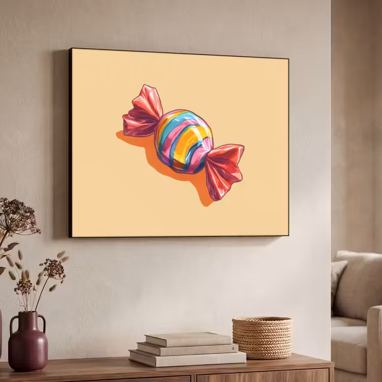 Art Frame - Geel - Snoep - Kleur — 7