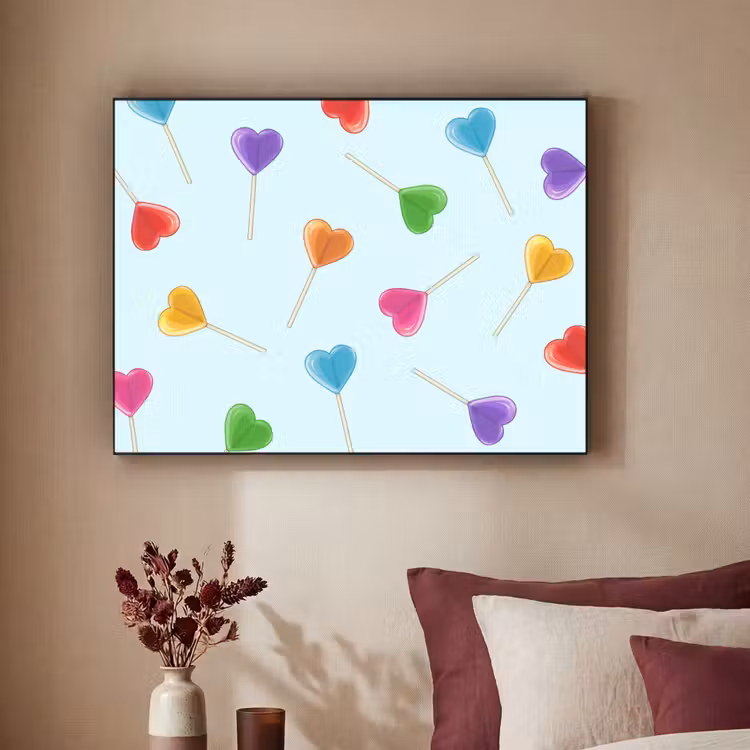 Art Frame - Lolly - Regenboog - Snoep — 3