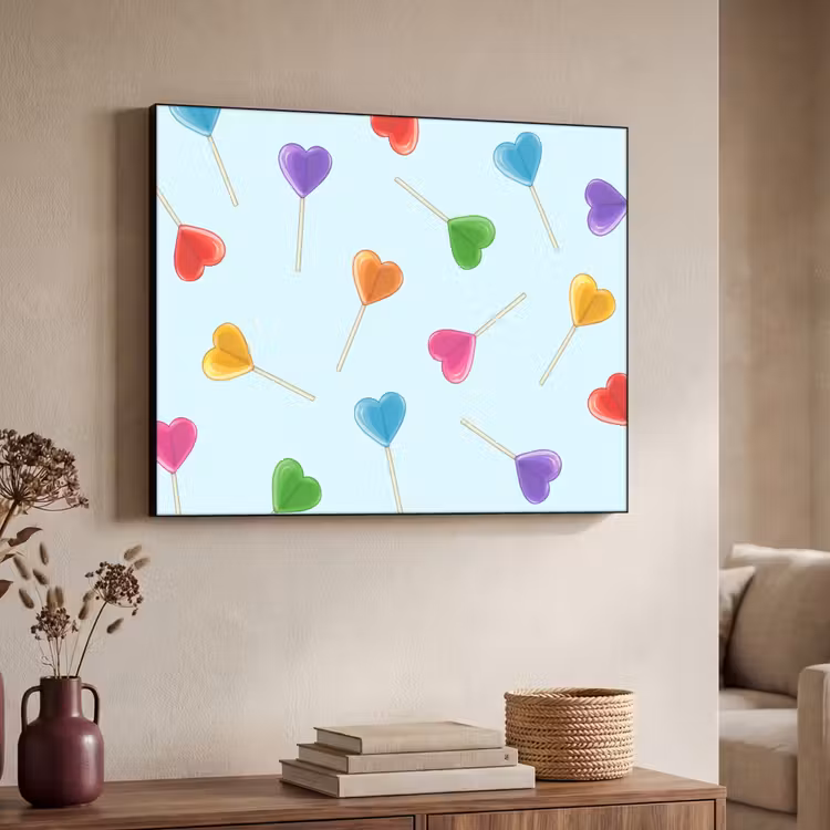 Art Frame - Lolly - Regenboog - Snoep — 7