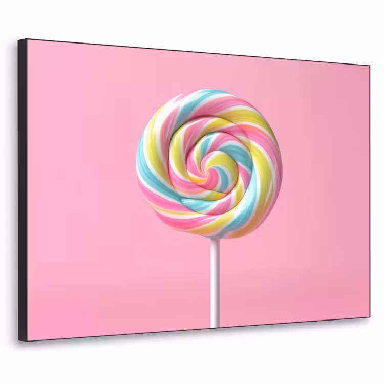 Art Frame - Lolly - Roze - Snoep - Zoet — 1