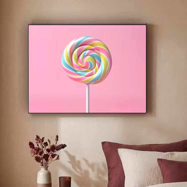 Art Frame - Lolly - Roze - Snoep - Zoet — 3