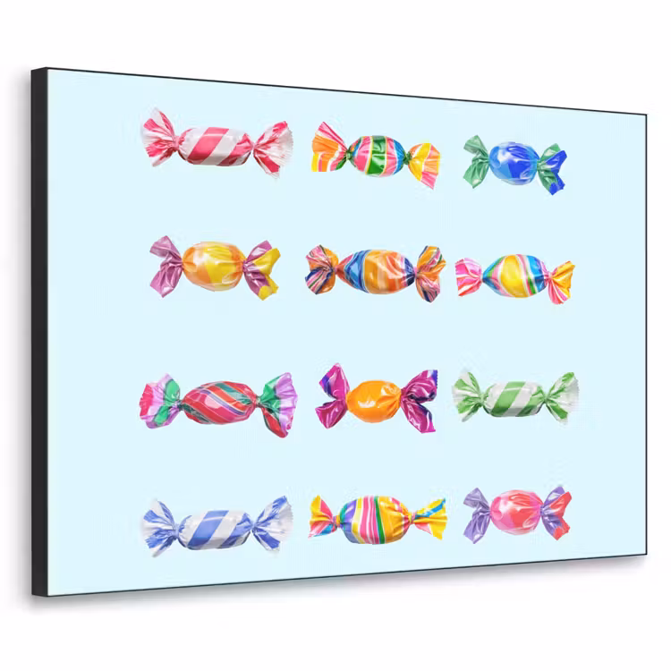 Art Frame - Snoepjes - Realistisch - Kleurrijk — 1