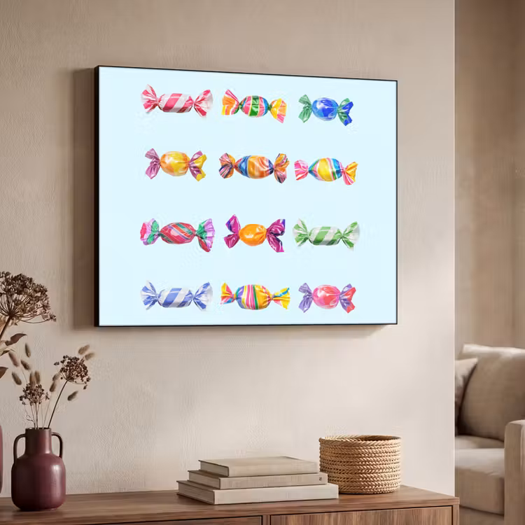 Art Frame - Snoepjes - Realistisch - Kleurrijk — 7