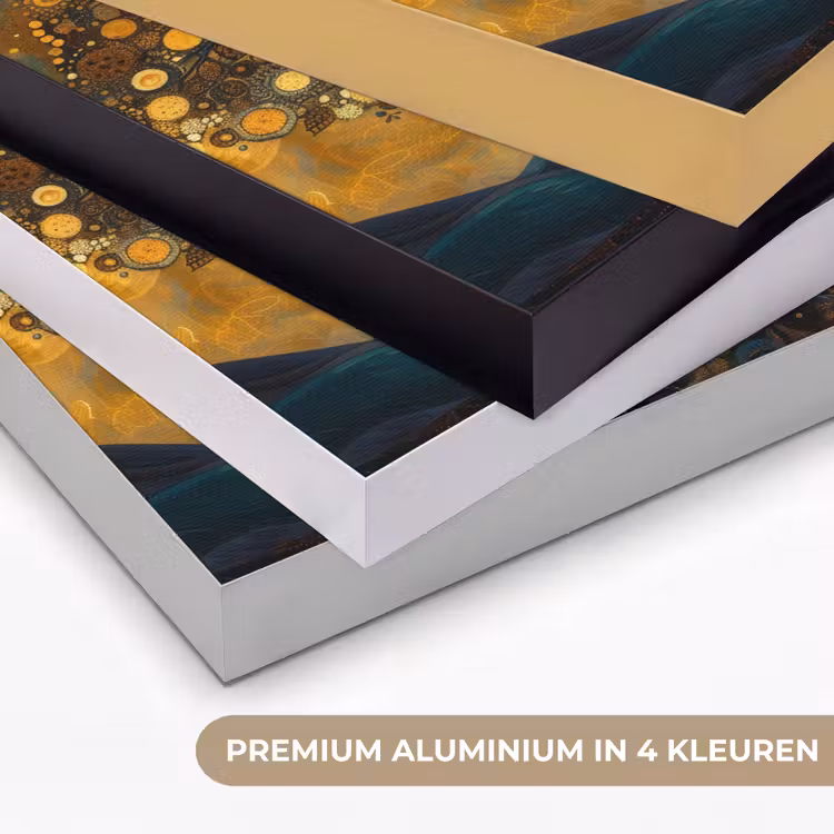 Art Frame - Boom - Industrieel - Abstract - Geel — 2