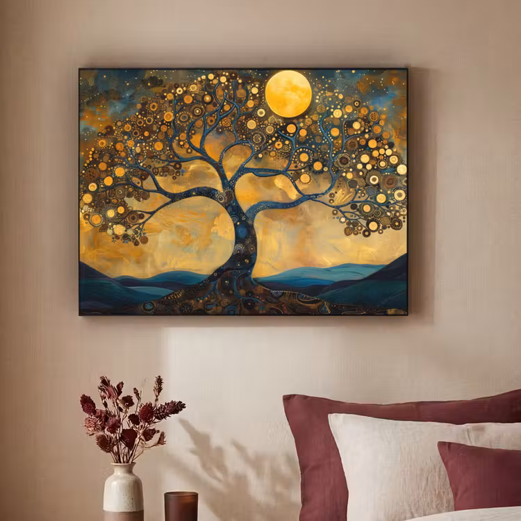 Art Frame - Boom - Industrieel - Abstract - Geel — 3