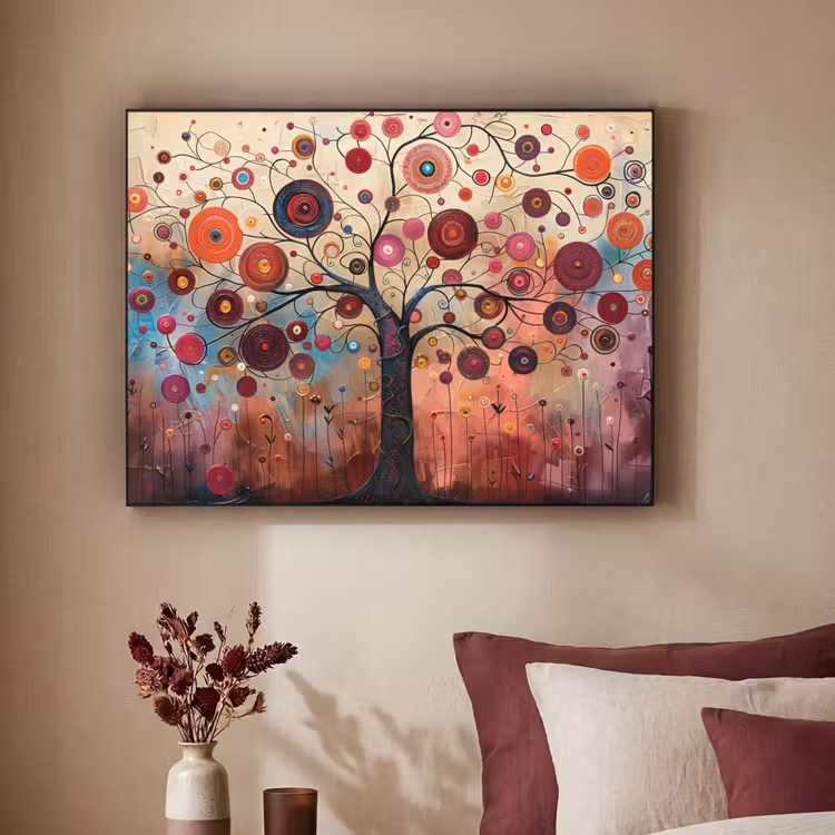 Art Frame - Boom - Paars - Abstract - Kunst — 3