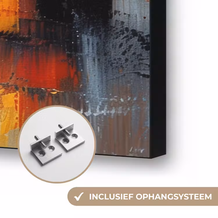 Art Frame - Gracht - Huizen - Kunst - Art — 6