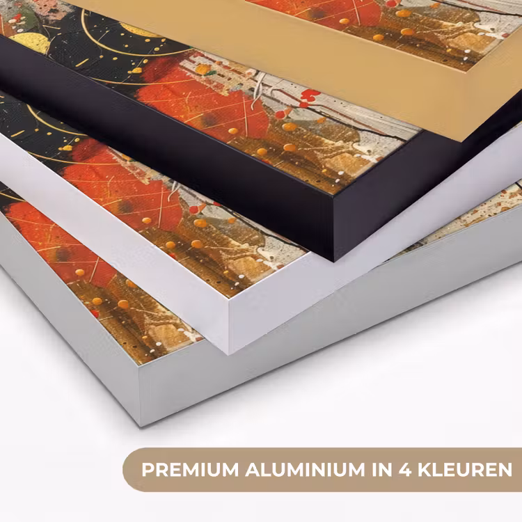 Art Frame - Kunst - Abstract - Aesthetic - Goud — 2