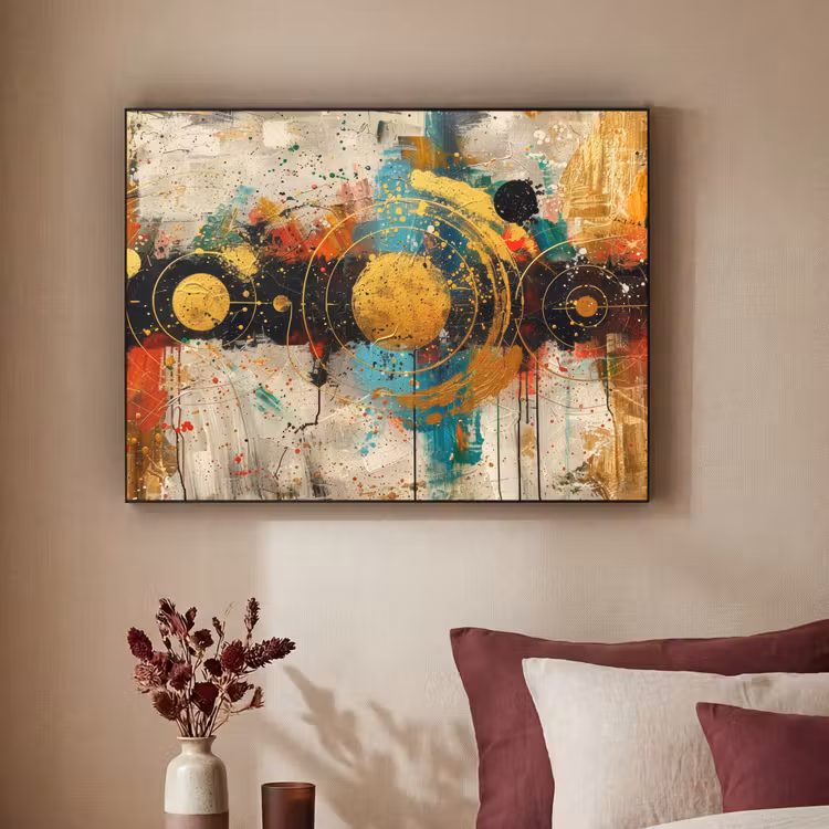 Art Frame - Kunst - Abstract - Aesthetic - Goud — 3