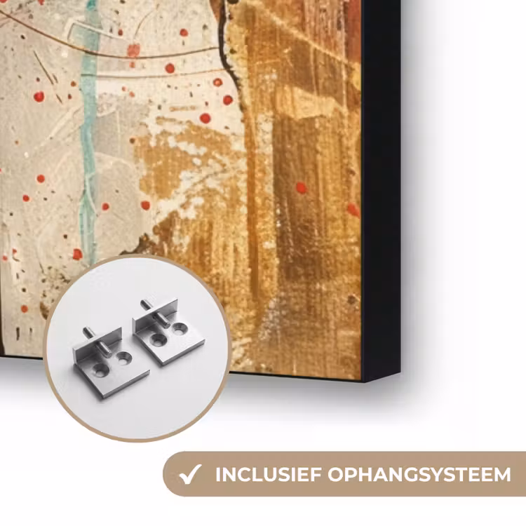 Art Frame - Kunst - Abstract - Aesthetic - Goud — 6