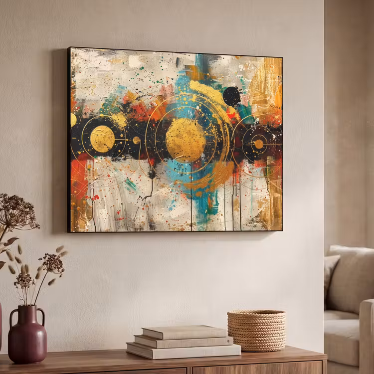 Art Frame - Kunst - Abstract - Aesthetic - Goud — 7