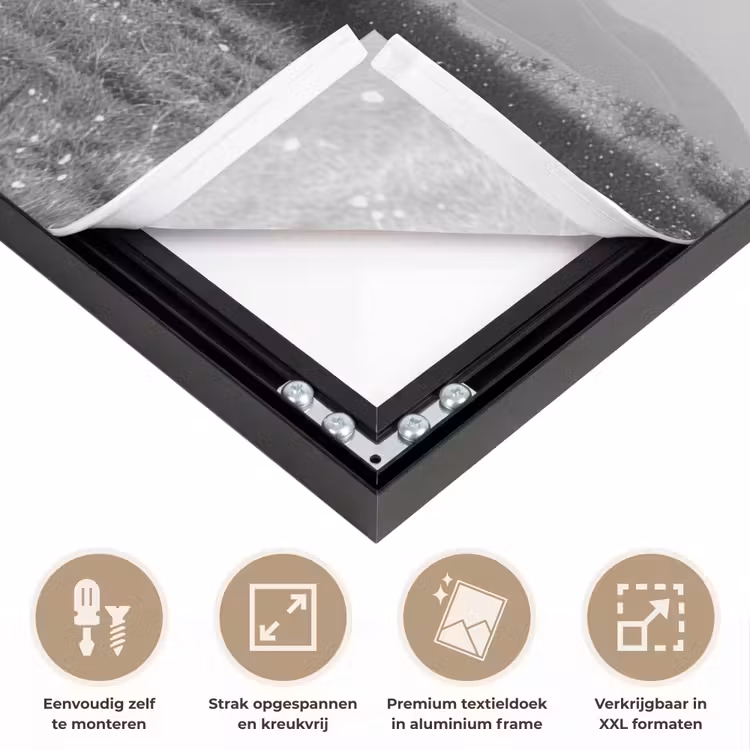 Art Frame - Boom - Natuur - Blauw - Zwart wit — 8