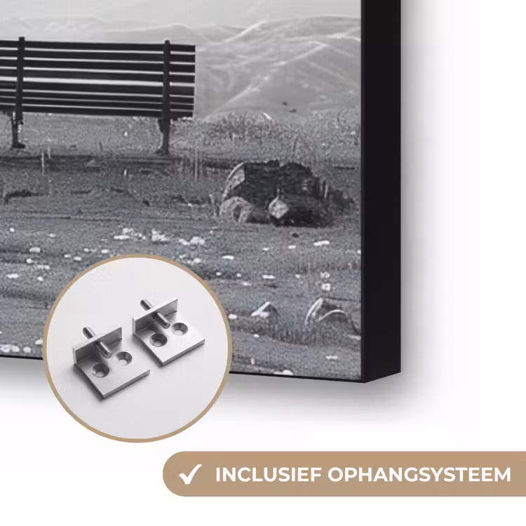 Art Frame - Boom - Rood - Natuur - Zwart wit — 6