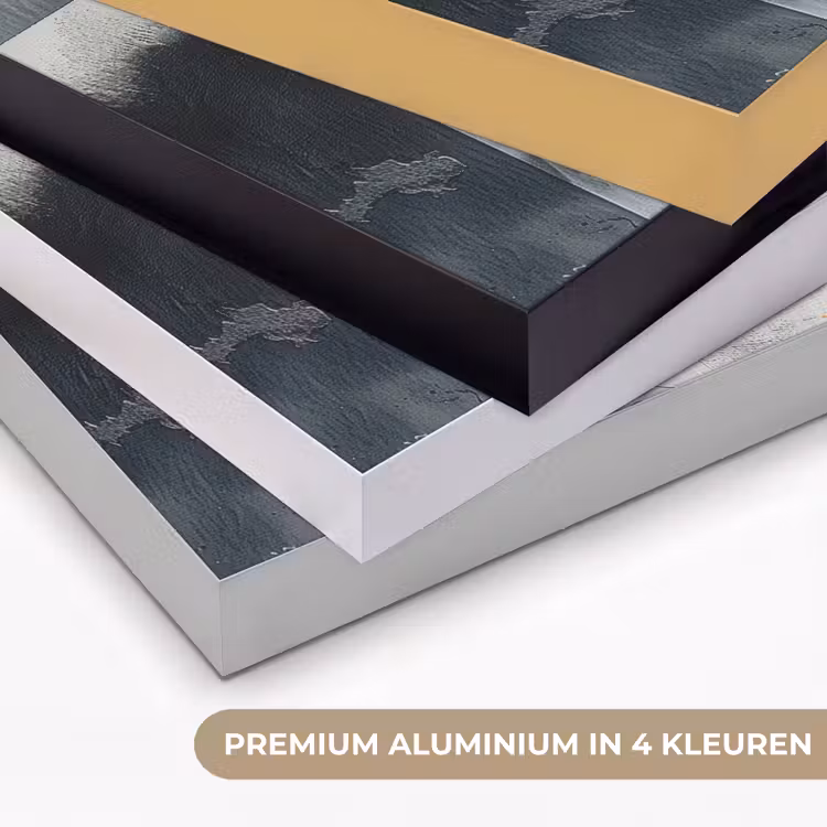 Art Frame - Kunst - Goud - Zilver - Abstract — 2