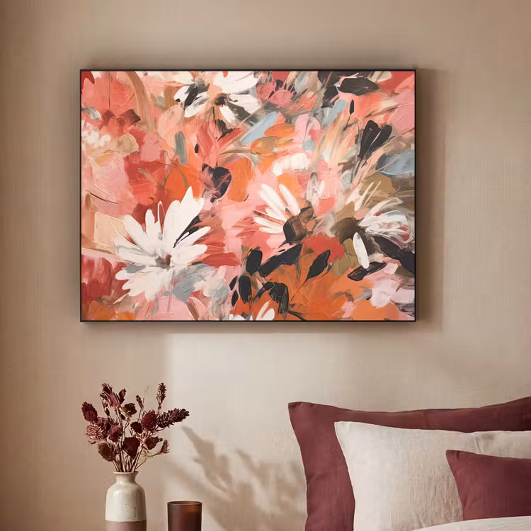 Art Frame - Bloemen - Kunst - Abstract - Verf — 3