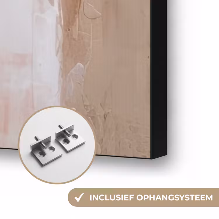 Art Frame - Kunst - Abstract - Beige - Verf — 6