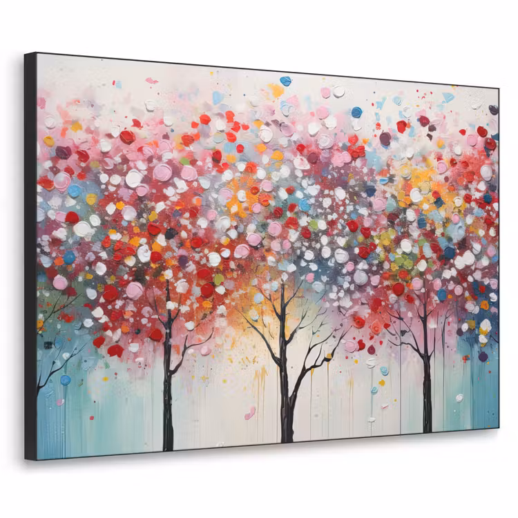 Art Frame - Kunst - Bomen - Natuur - Acryl — 1