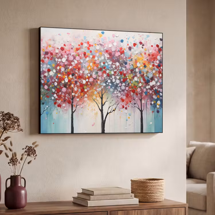 Art Frame - Kunst - Bomen - Natuur - Acryl — 7