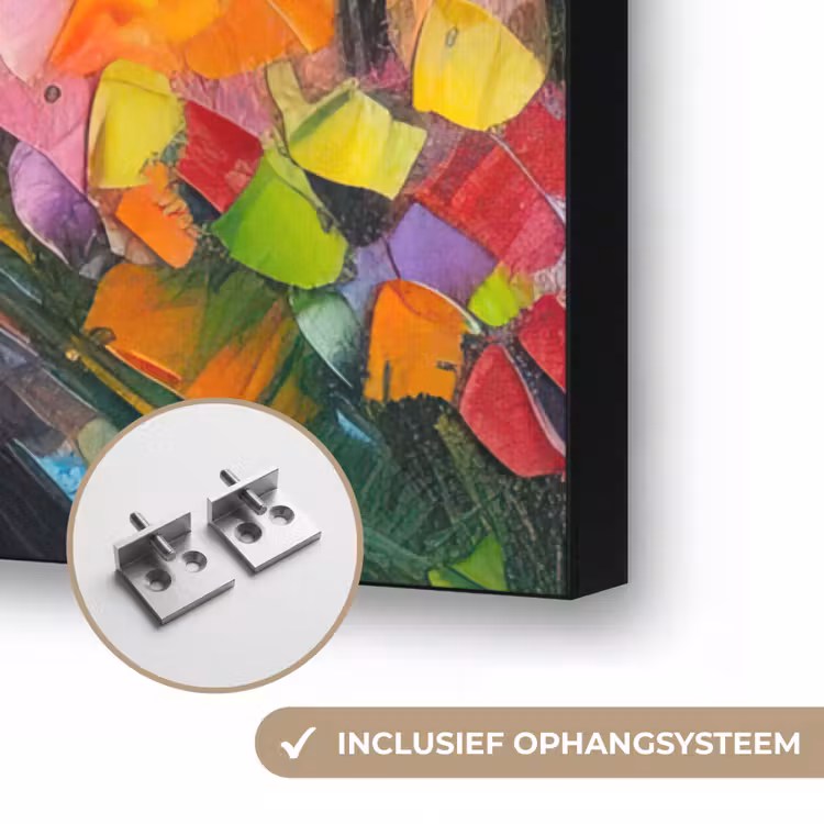Art Frame - Olieverf - Amsterdam - Kunst - Kleurrijk — 6