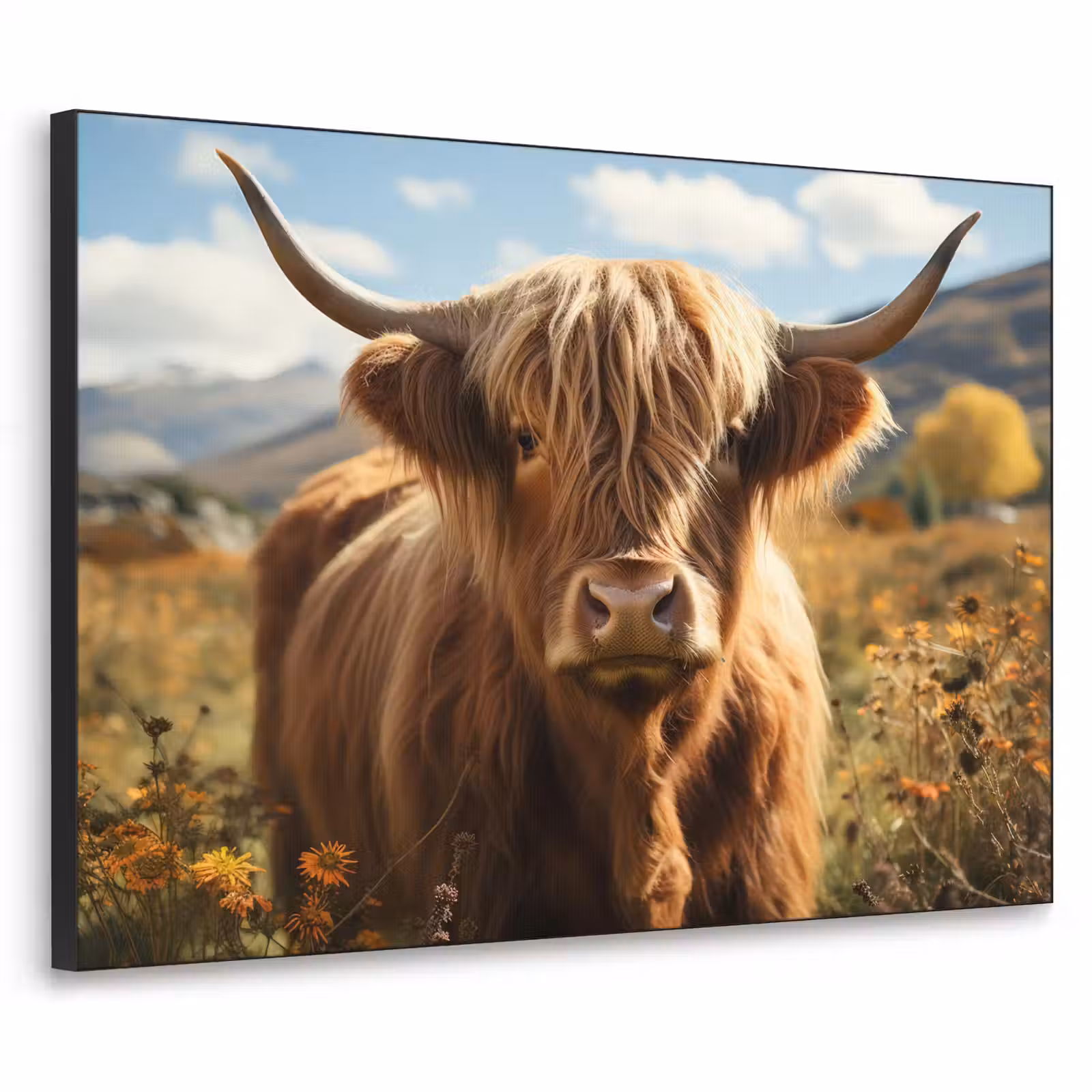 Art Frame - Schotse hooglander - Dieren portret - Natuur - Dier — 1