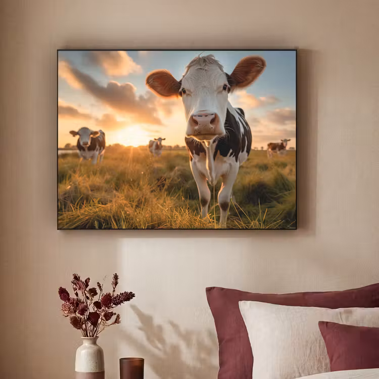 Art Frame - Koe - Weiland - Dieren portret - Natuur - Koeien — 3