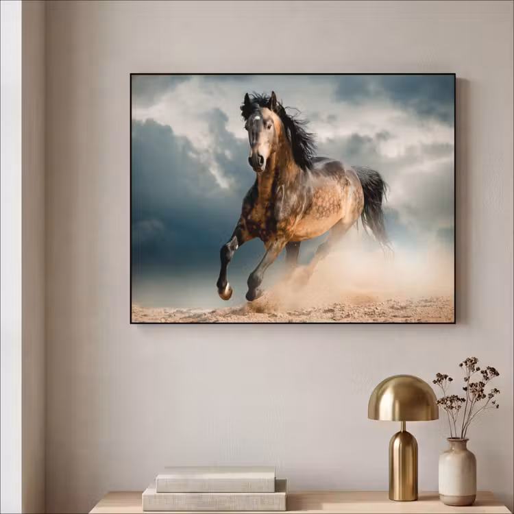 Art Frame - Paard - Dieren - Bruin - Natuur — 5