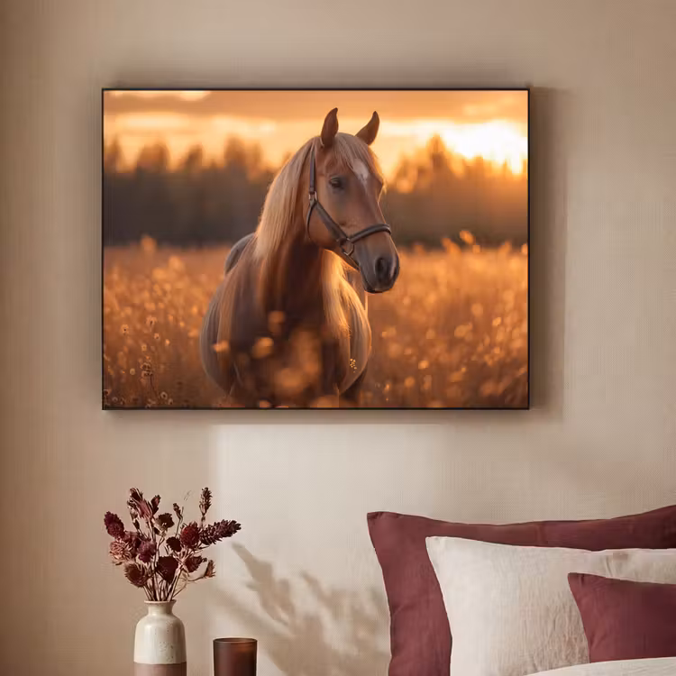Art Frame - Paard - Natuur - Dier - Bruin - Dieren portret — 3