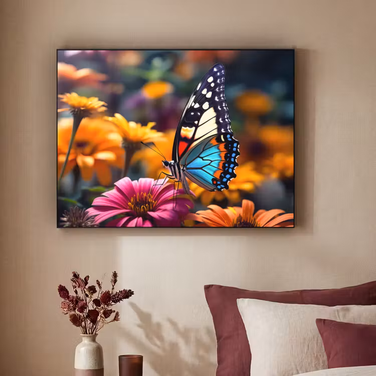 Art Frame - Vlinder - Dier - Kleurrijk - Bloemen - Natuur — 3