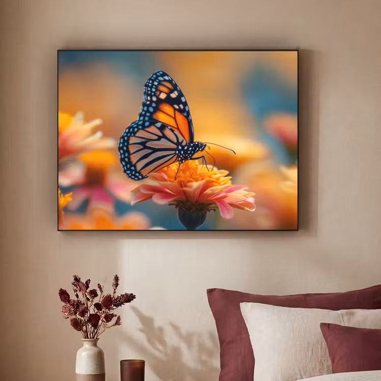 Art Frame - Vlinder - Dieren - Kleurrijk - Natuur - Bloemen — 3